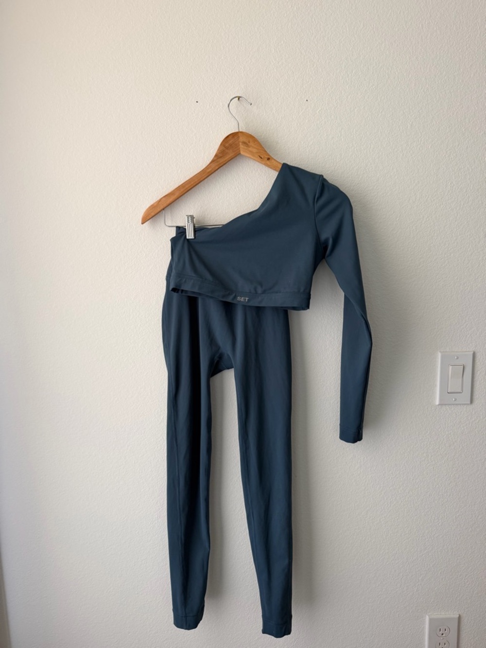 SET Active Dark Teal Two-Piece Workout Set